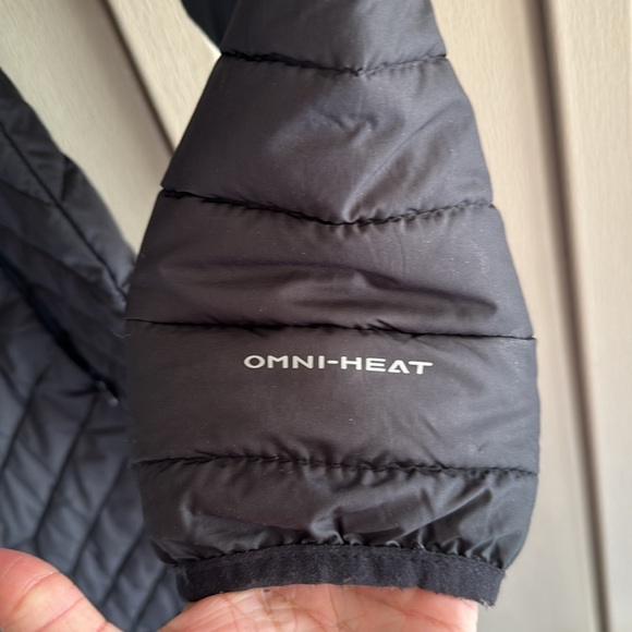 Columbia Powder Lite Mid Black Jacket size Large - Picture 5 of 6